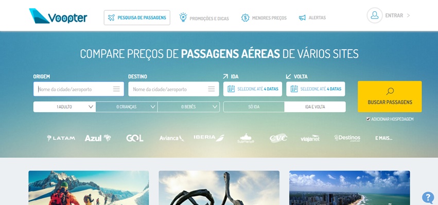 passagens promocao voopter