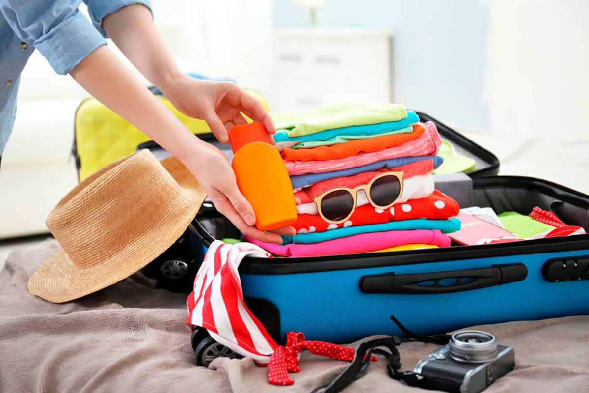 Essential items that can't be missing in a suitcase