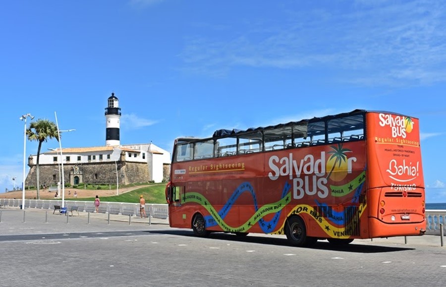 Hop on hop off bus in Brazil